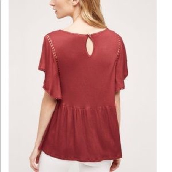 Anthropologie On the Road flutter tee - Picture 2 of 7